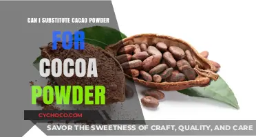 Cacao vs. Cocoa: Can You Substitute Cacao Powder for Cocoa Powder?