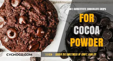 Sweet Swaps: Can You Substitute Chocolate Chips for Cocoa Powder?