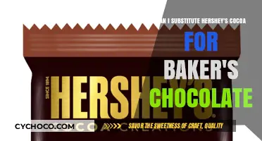 Sweet Swaps: Can Hershey's Cocoa Replace Baker's Chocolate?