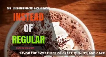 Substituting Dutch Process Cocoa Powder: A Baking Game-Changer?