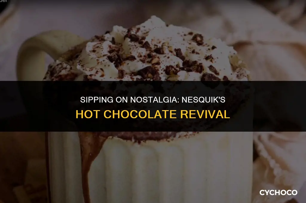 can nesquik make hot chocolate