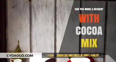 Sweet Experiments: Crafting Desserts with Cocoa Mix