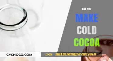 Chill Out with Homemade Cold Cocoa: A Refreshing Summer Treat