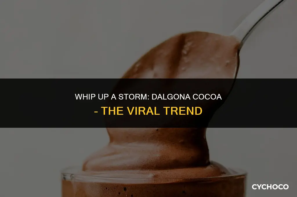can you make dalgona cocoa