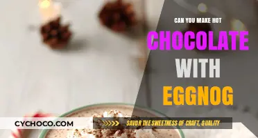 Festive Fusion: Eggnog and Hot Chocolate Combined