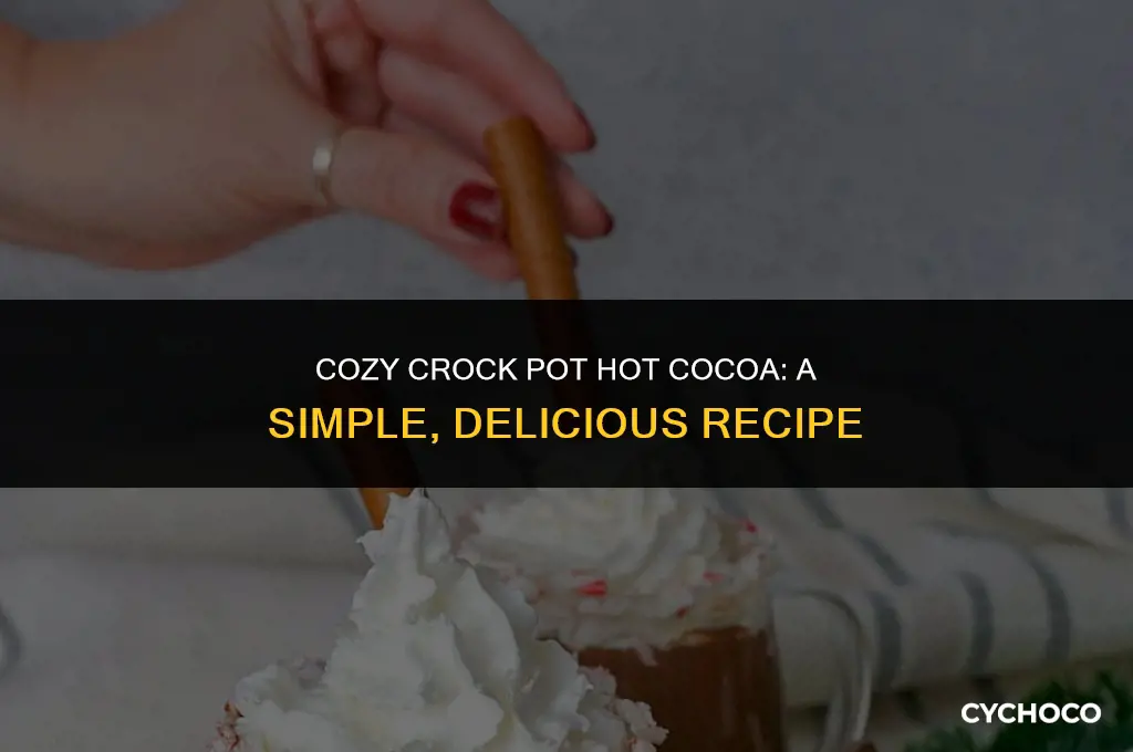 can you make hot cocoa in a crock pot