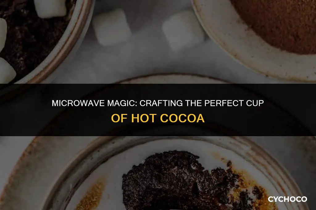 can you make hot cocoa in the microwave