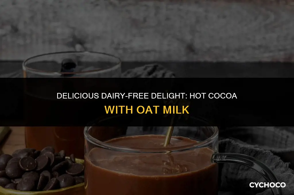 can you make hot cocoa with oat milk