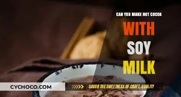 Delicious Dairy-Free Delight: Hot Cocoa with Soy Milk