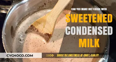 Sweetened Condensed Milk Hot Cocoa: A Creamy Twist on a Classic