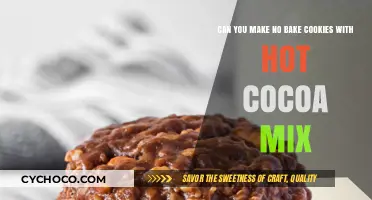 Delicious No-Bake Cookies Using Hot Cocoa Mix: A Simple Recipe
