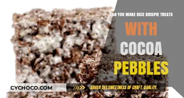 Sweet Fusion: Cocoa Pebbles Meet Rice Krispie Treats