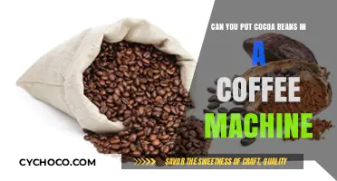Exploring the Richness: Cocoa Beans in Your Coffee Machine?