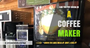 Brewing Creativity: Can You Really Put Cocoa in a Coffee Maker?