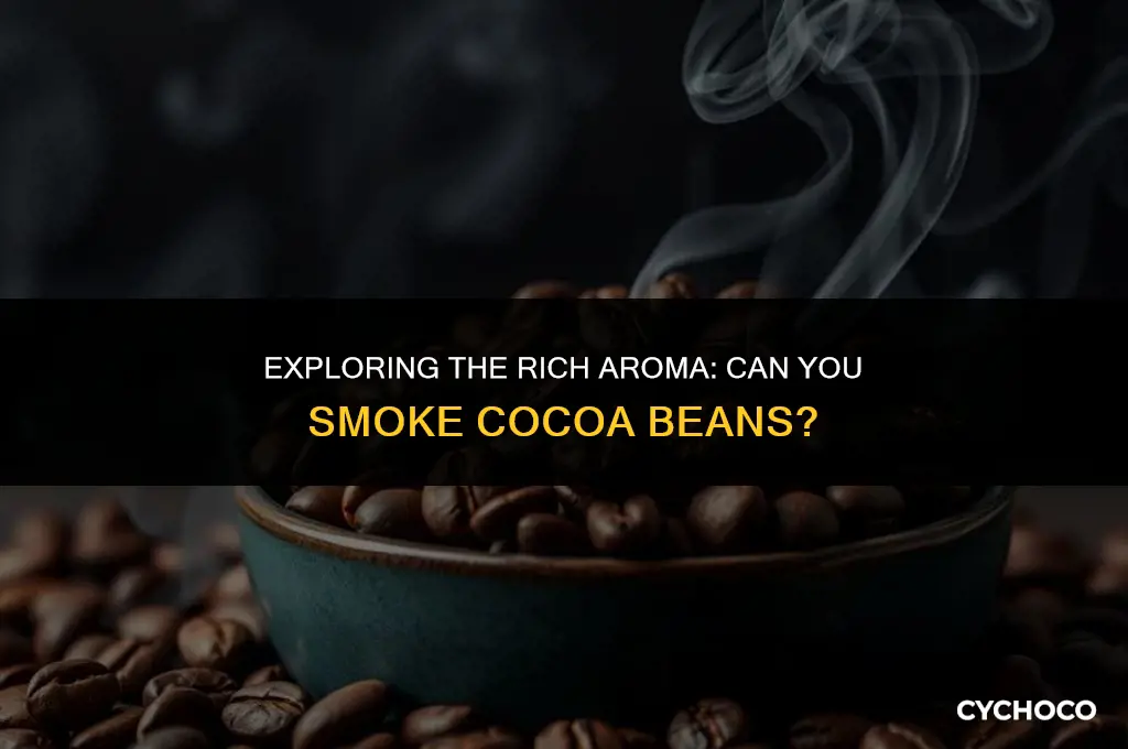 can you smoke cocoa beans