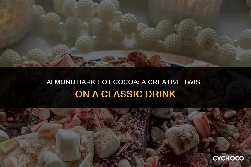 can you use almond bark to make hot cocoa