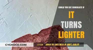 The Surprising Truth About Chocolate: Does Lighter Mean Edible?