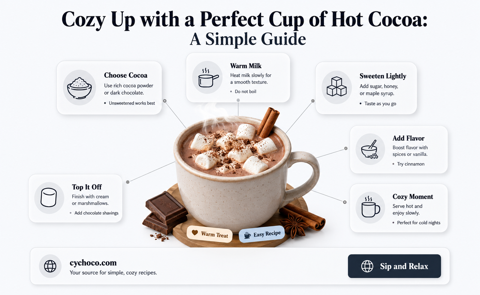 how to make one cup of hot cocoa