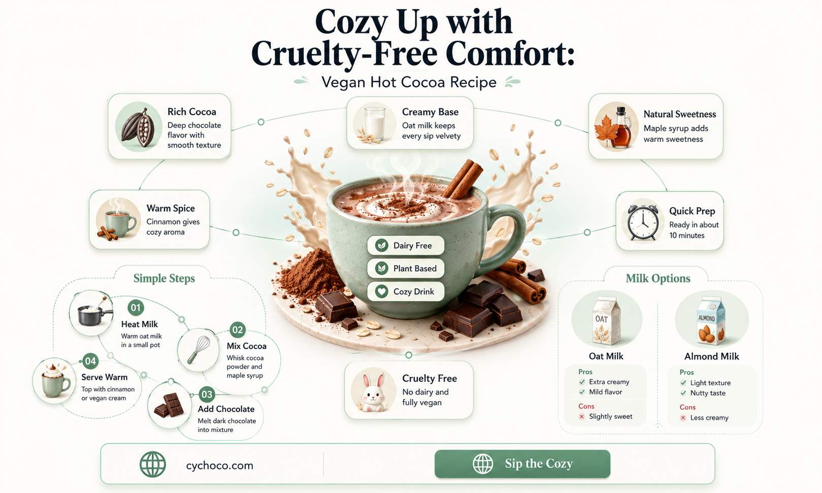 how to make vegan hot cocoa