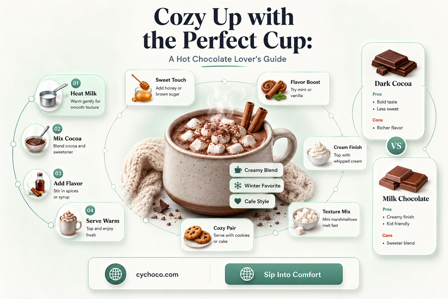 how to make hot choclate