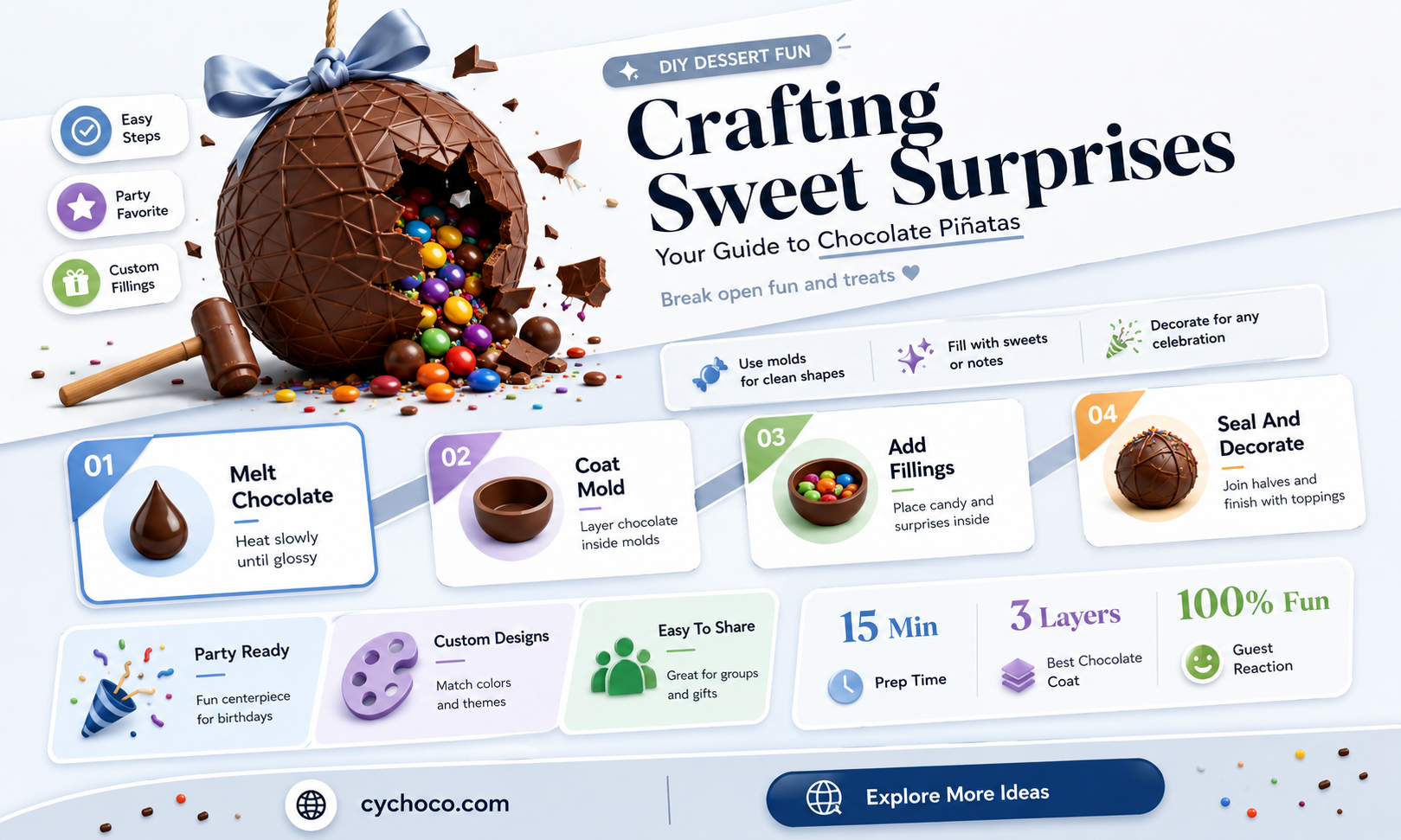how to make a chocolate pinata