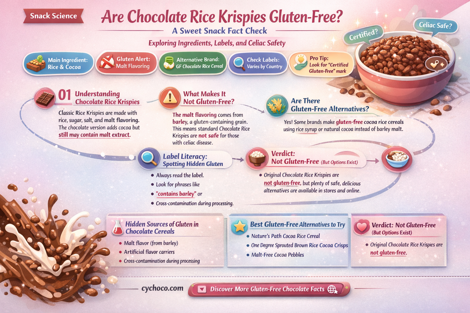 are chocolate rice krispies gluten free