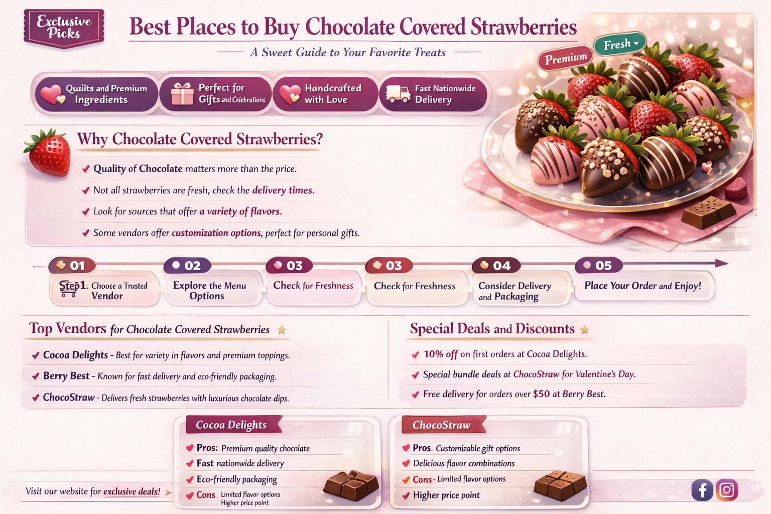 where do you buy chocolate covered strawberries