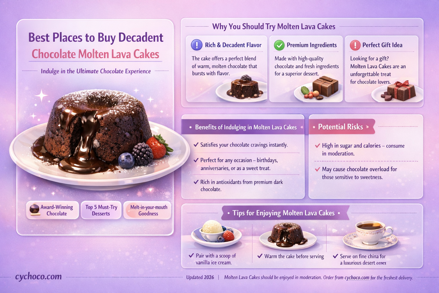 where to buy chocolate molten lava cakes