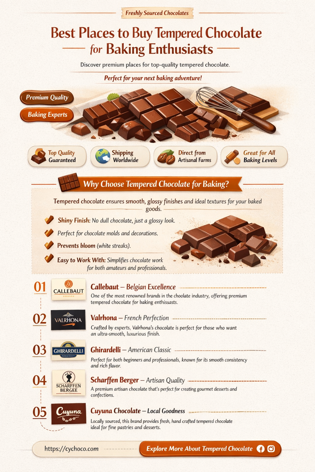 where to buy tempered chocolate