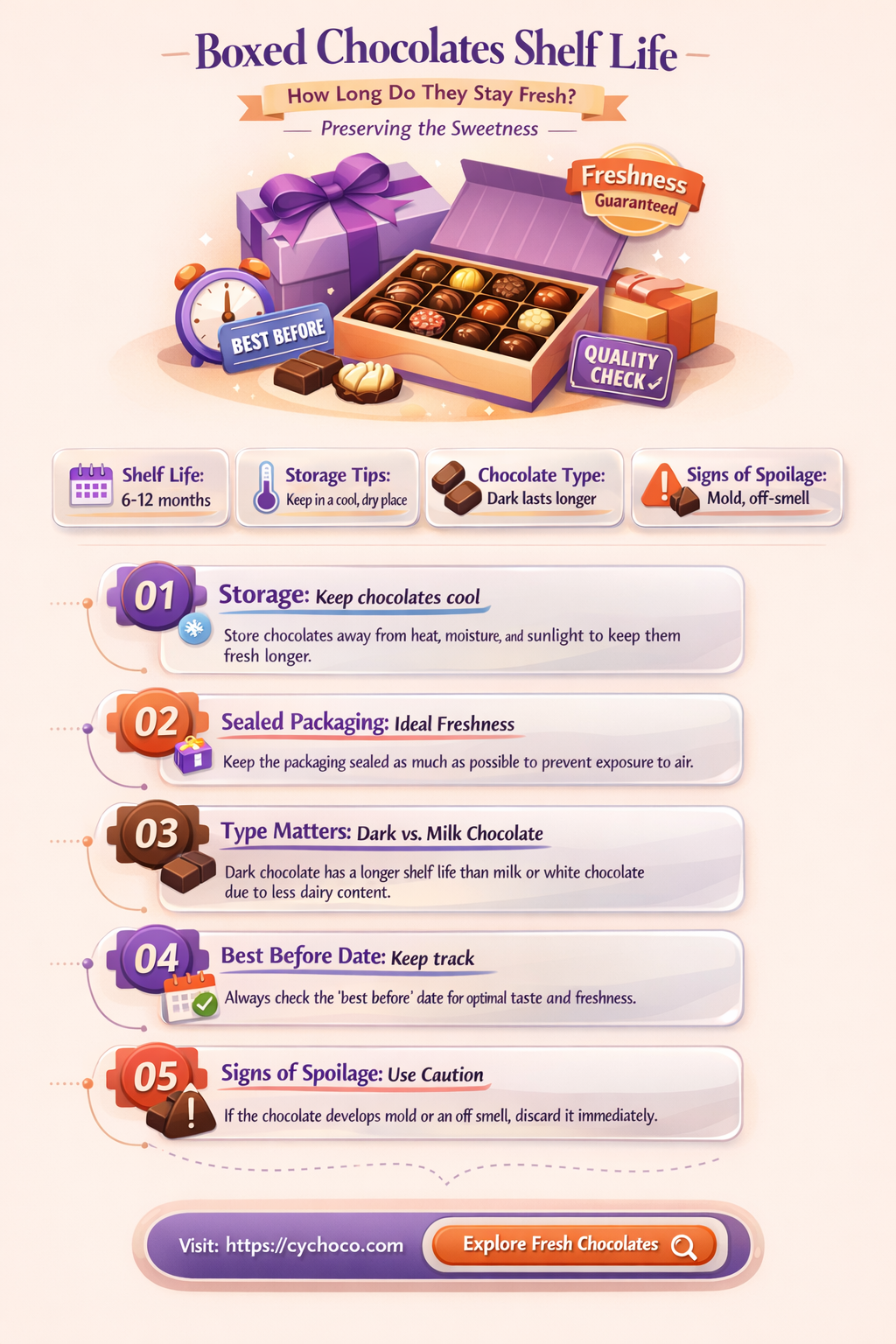 how long do boxed chocolates last