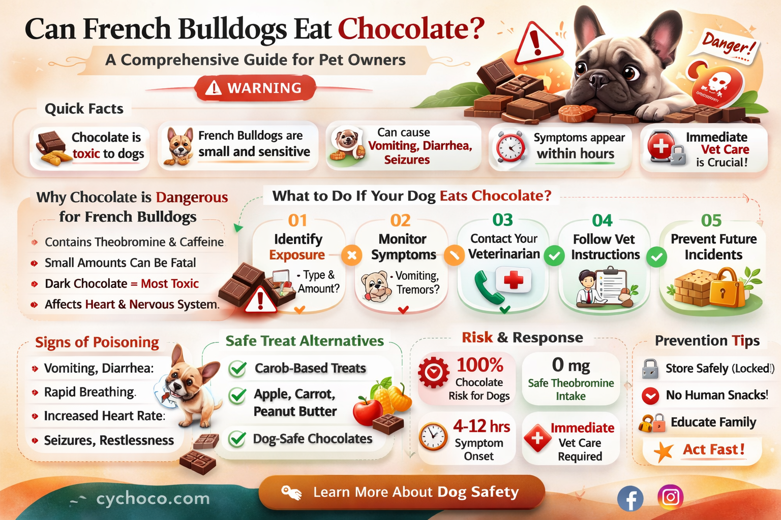 can french bulldogs eat chocolate