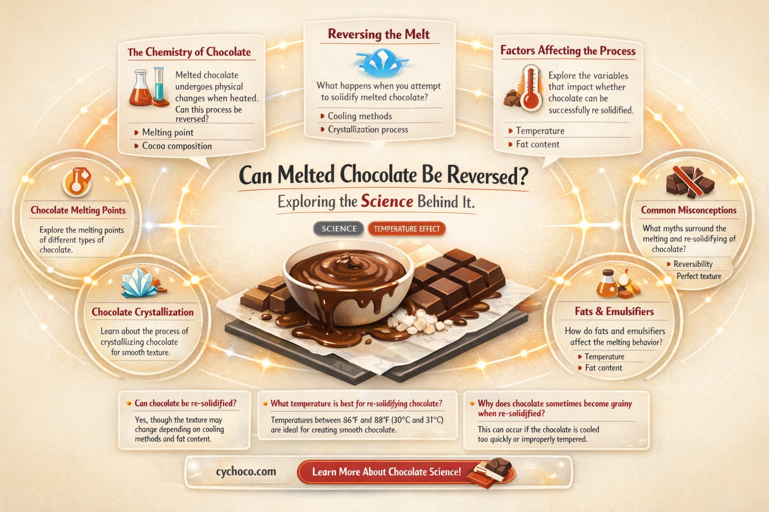 is melting chocolate a reversible change