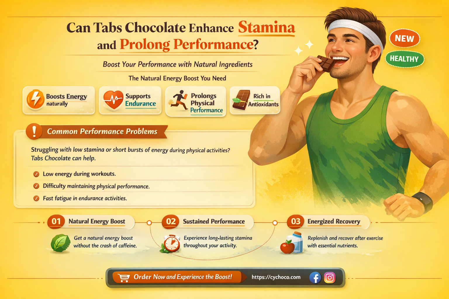 does tabs chocolate make you last longer