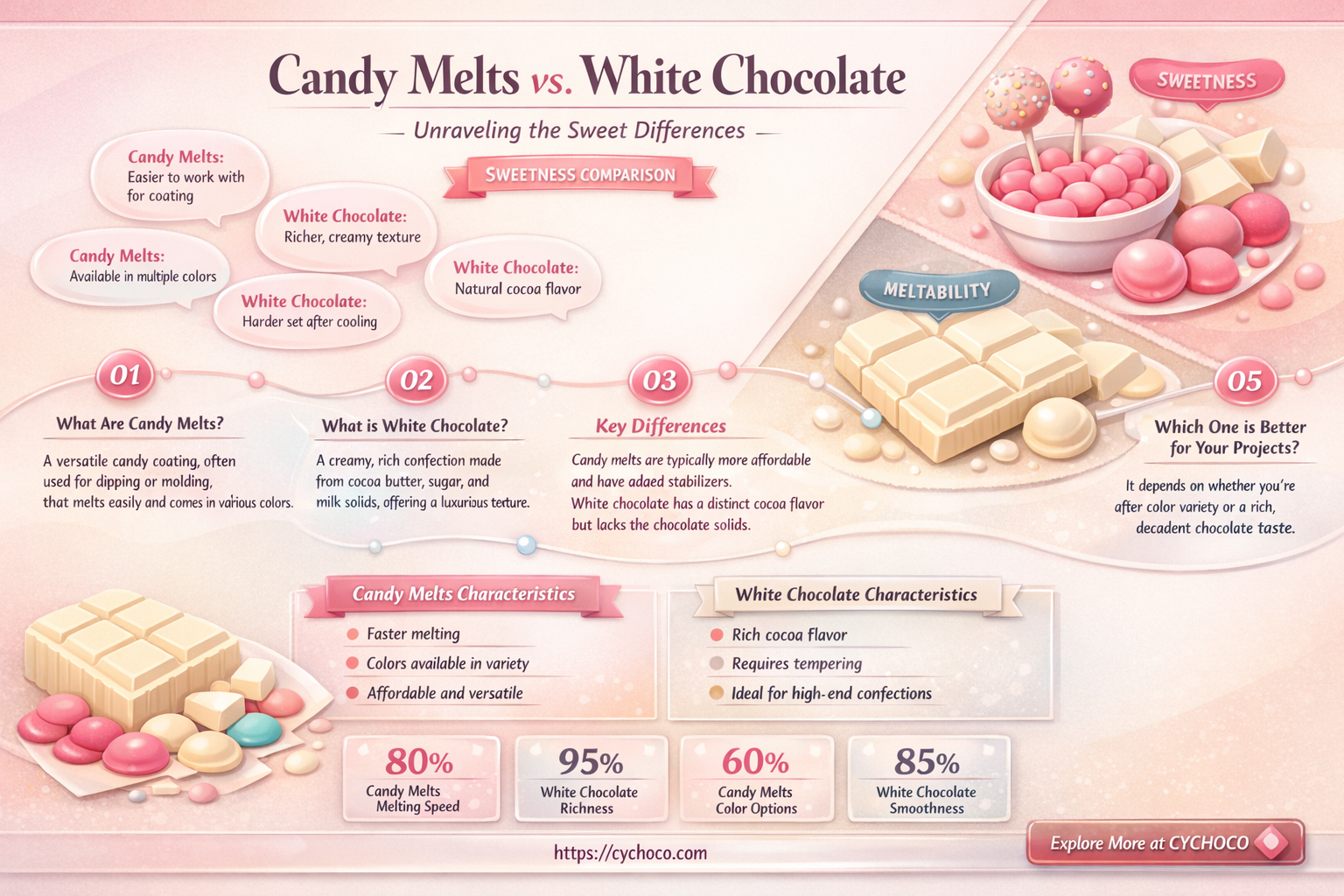 is candy melts white chocolate