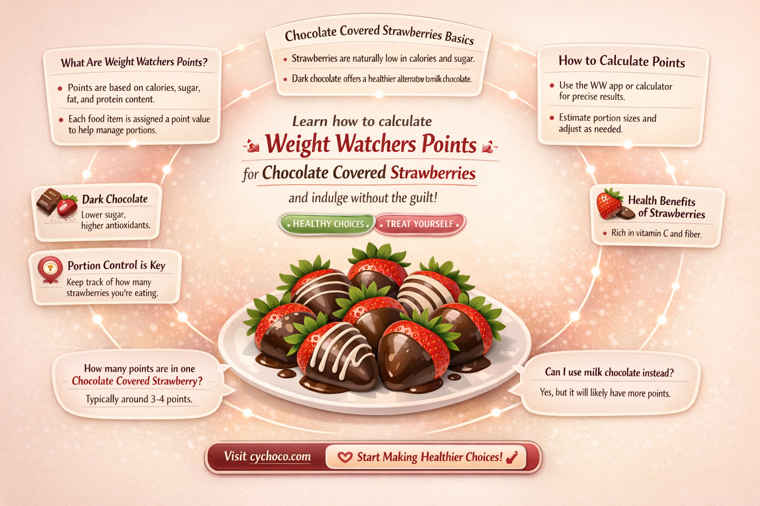 how many weight watchers points is a chocolate covered strawberry