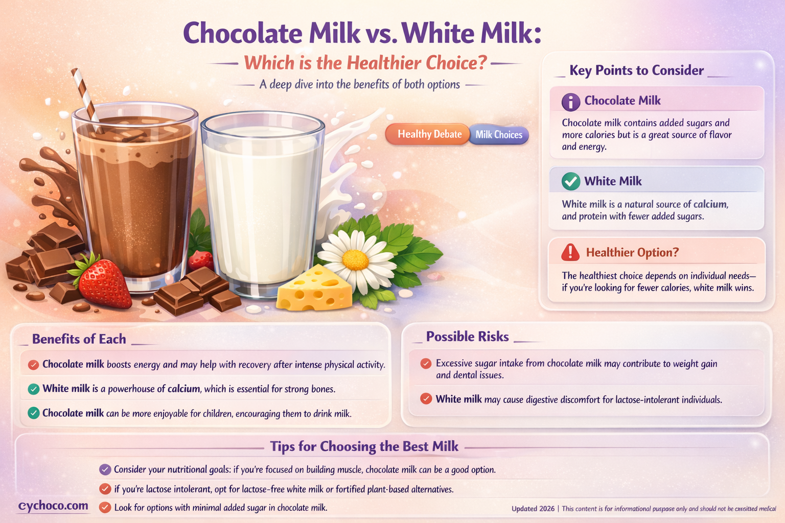 is chocolate milk better than white milk