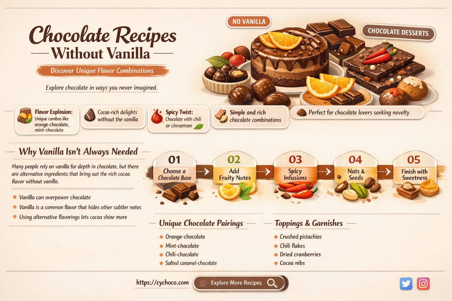 are there any chocolate recipes that don