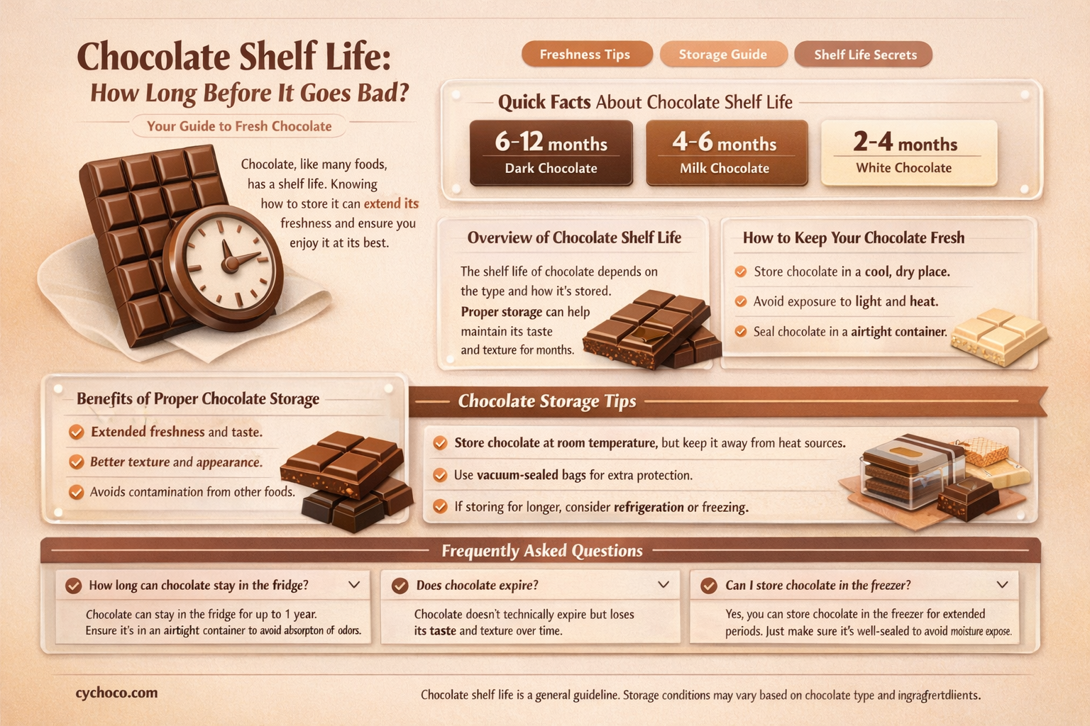 how long before chocolate goes bad