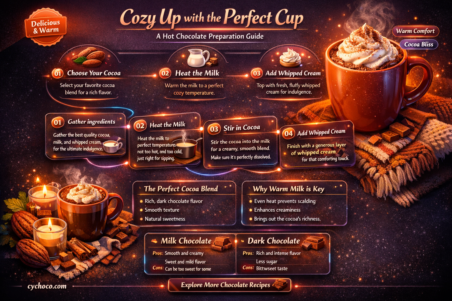 how to prepare hot chocolate