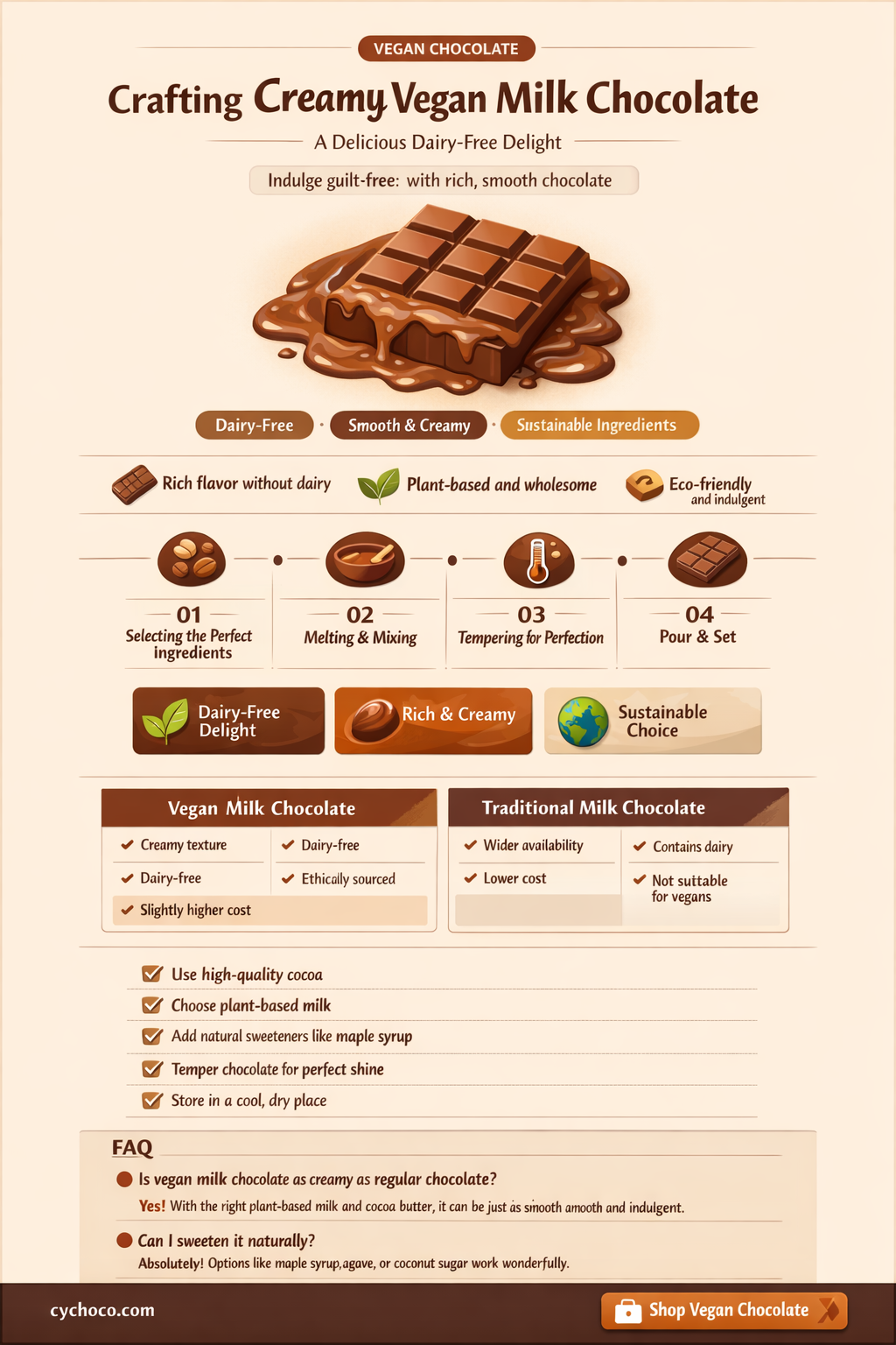 how to make vegan milk chocolate
