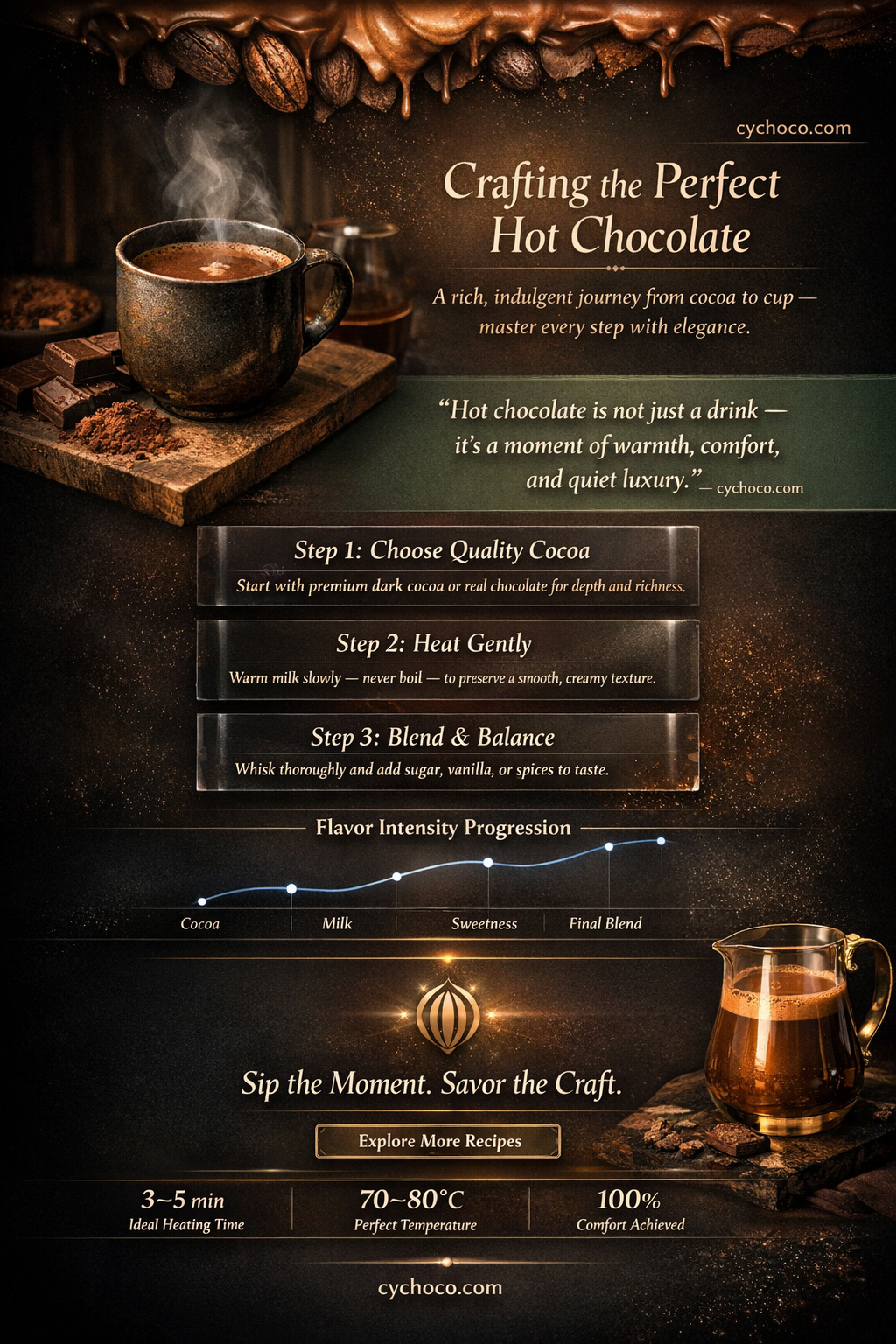 how to make a good hot chocolate drink