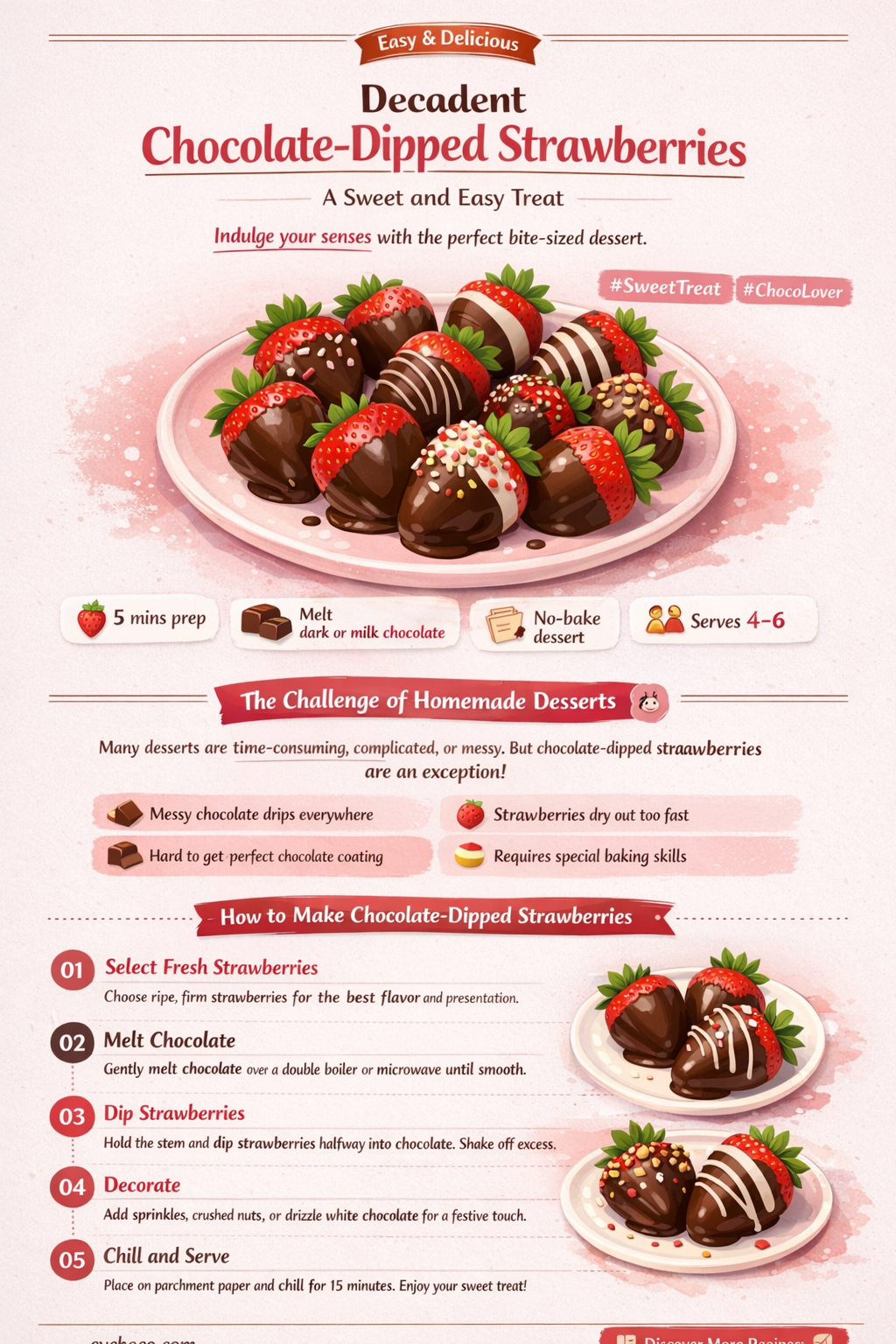 what chocolate do you melt for strawberries