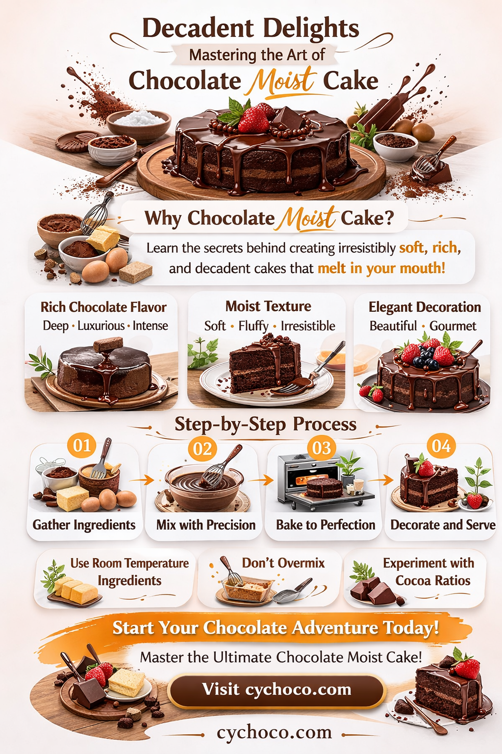 how to cook chocolate moist cake