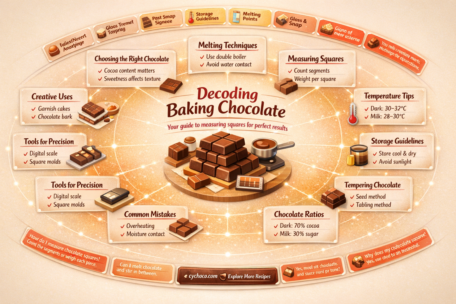 how many ounces in baking chocolate square