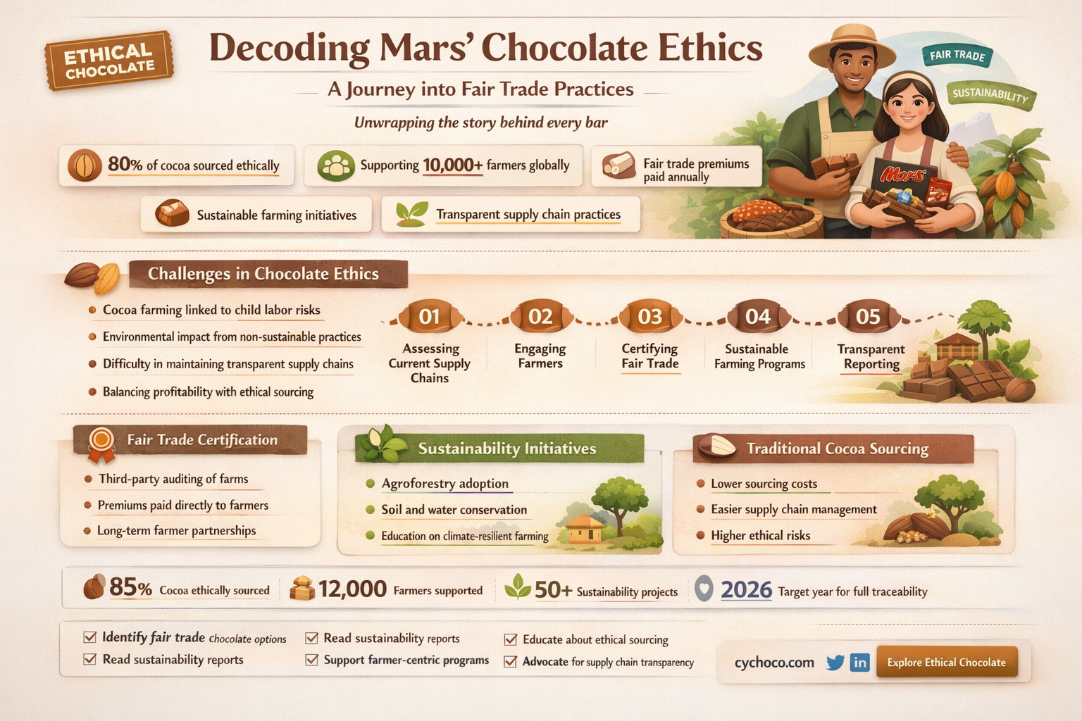 does mars use fair trade chocolate