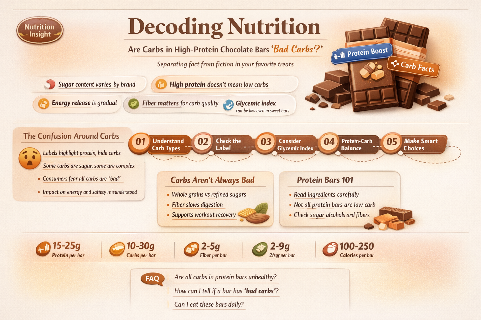 are carbs from boost high protein chocolate bad carbs