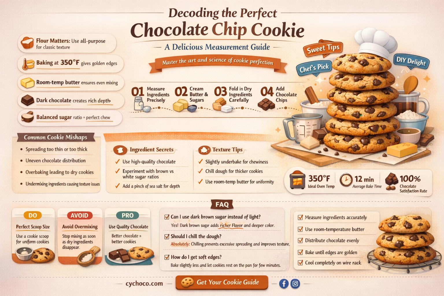 how many ounces of chocolate in cookie