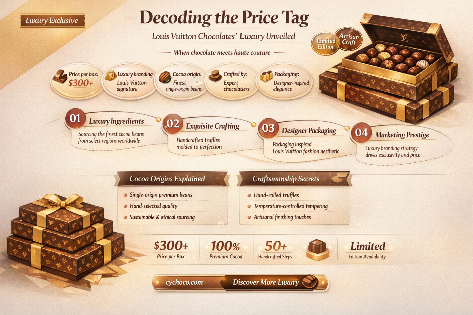 how much is lv chocolate