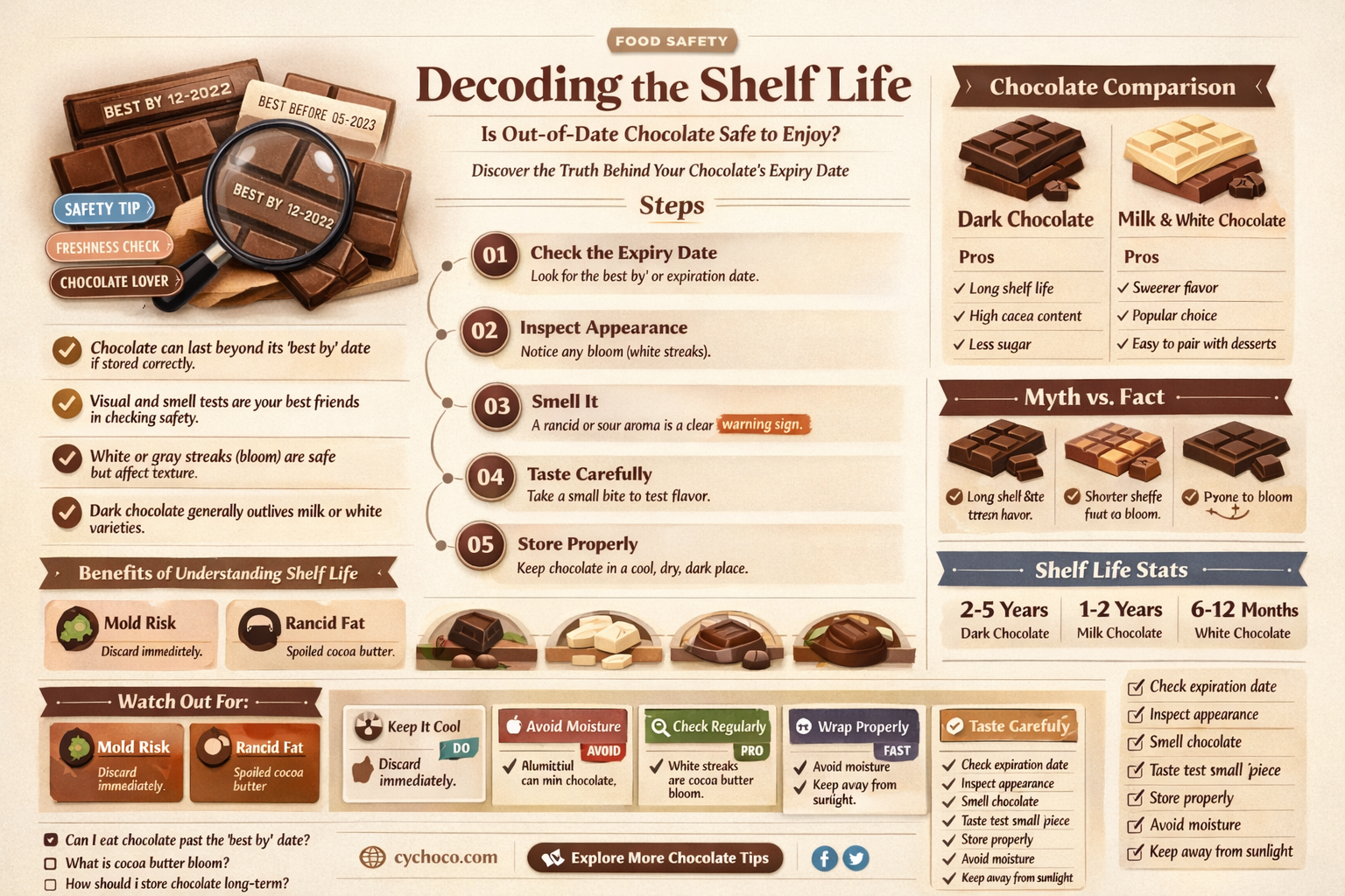 is out of date chocolate ok to eat