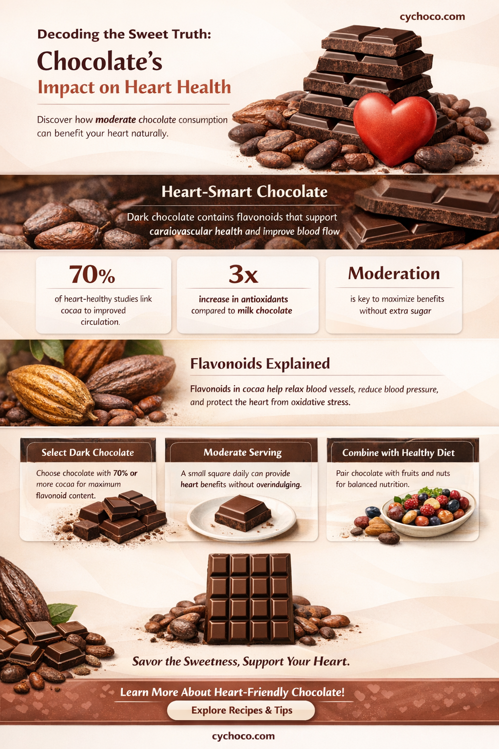 is chocolate bad for heart patients